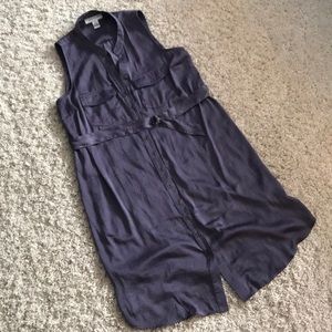 Maternity Shirt Dress with Belt